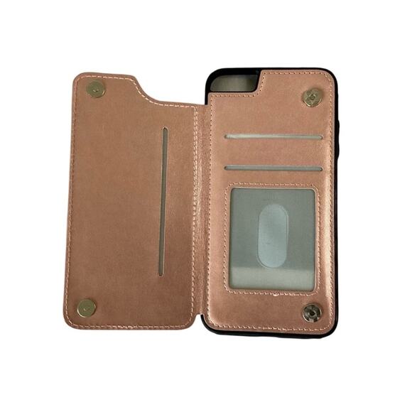 Card Holder Slot Kickstand Phone Cover for iPhone - Picture 7 of 8